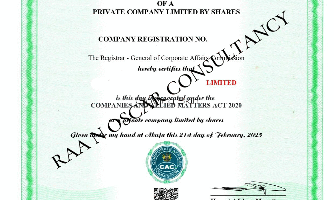 COMPANY REGISTRATION AND COMPLIANCE PROCESS